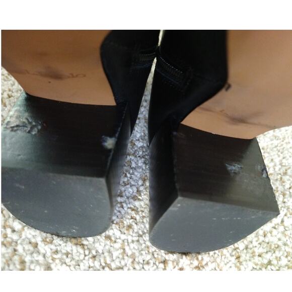 Linea Paolo Viva Black Leather Ankle Booties | Size 8.5 - Picture 8 of 16